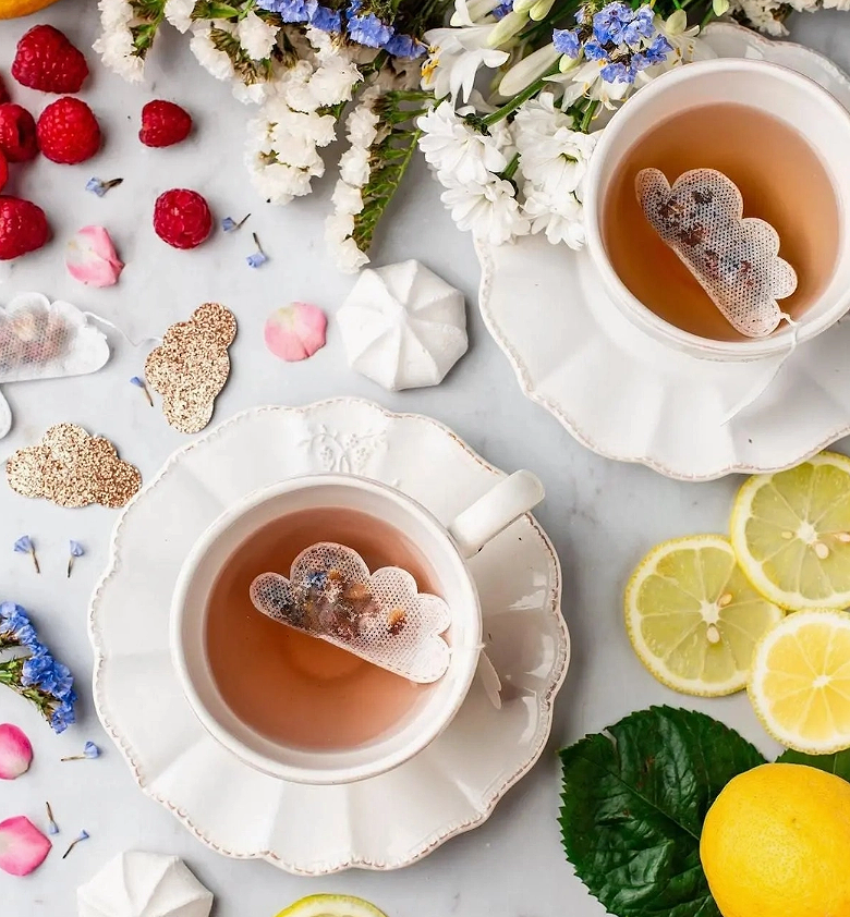 French Tea Heritage Organic Cloud-Shaped Tea Bags — Jasmine x5