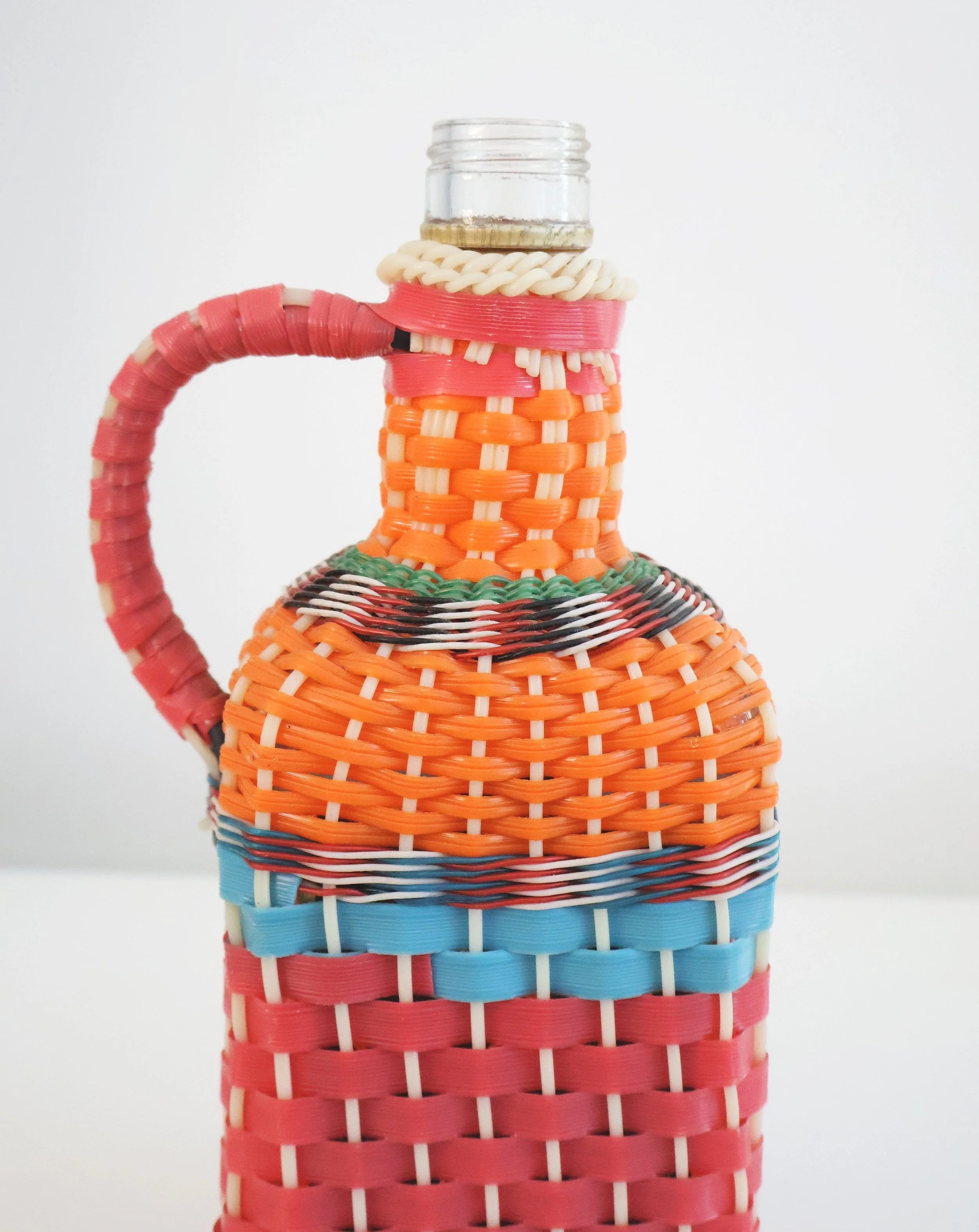 All'Origine Balkan Woven Glass Flask 4