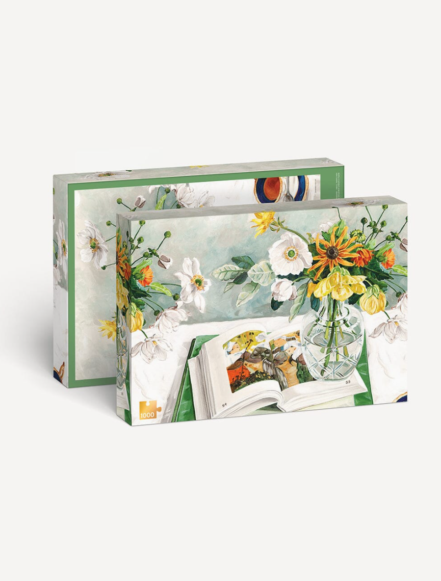 Bespoke Letterpress April Blooms 1000pc Puzzle