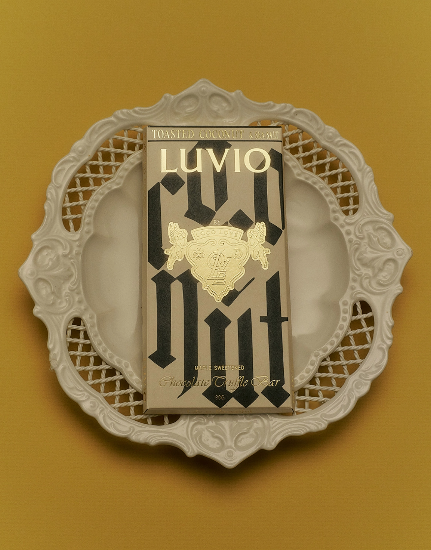 Loco Love Luvio Toasted Coconut & Sea Salt 90g