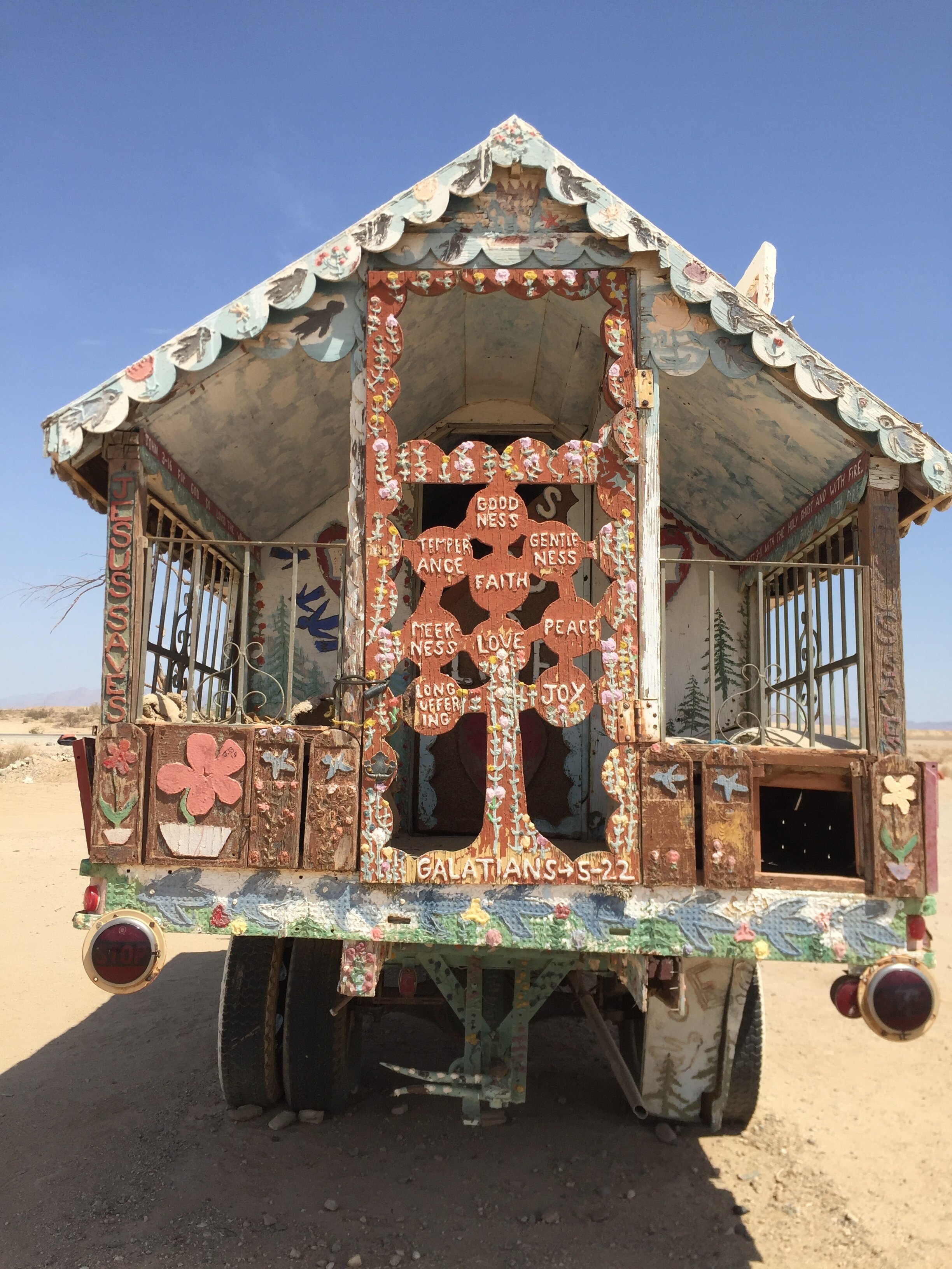 Salvation Mountain California USA Leonard Knight