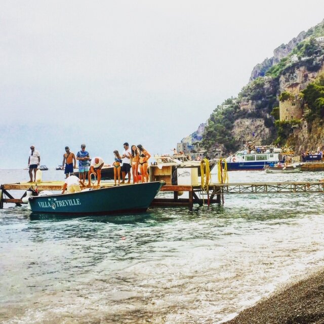 Spiaggia Grande, Positano, Amalfi Coast, ITALY