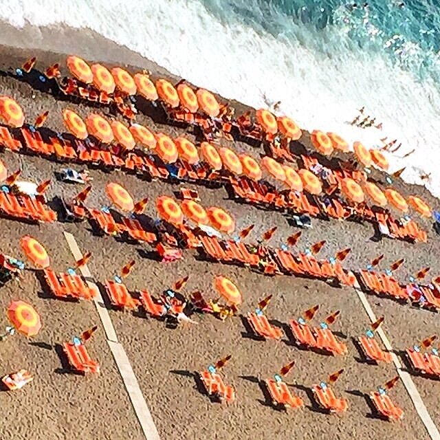 Spiaggia Grande, Positano, Amalfi Coast, ITALY