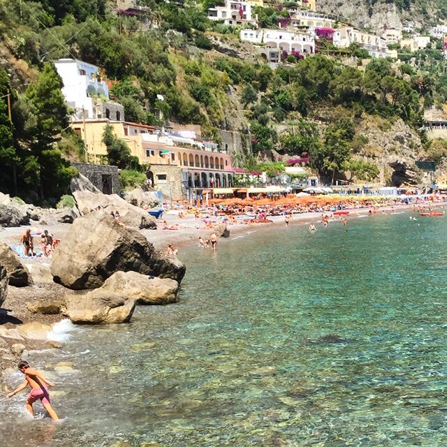 Fornillo, Positano, Amalfi Coast, ITALY