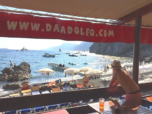 Da Adolfo, Laurito, Positano, Amalfi Coast, ITALY