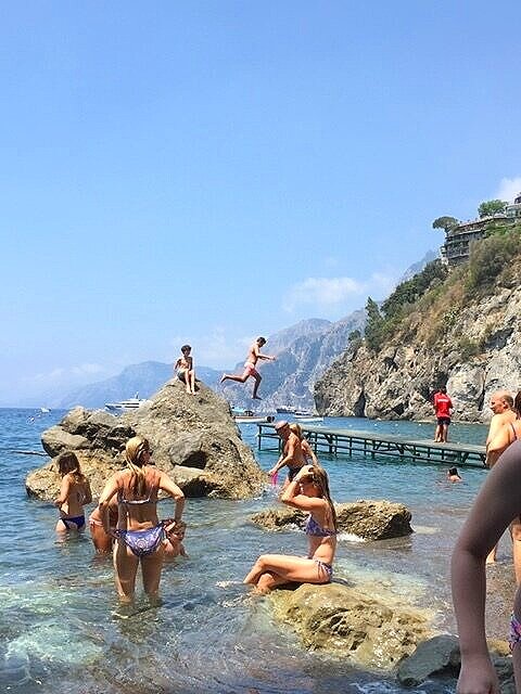 Da Adolfo, Laurito, Positano, Amalfi Coast, ITALY