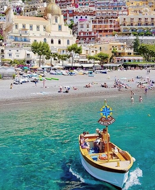 Arienzo Beach, Bagni D'Arienzo Beach ClubPositano, Amalfi Coast, ITALY