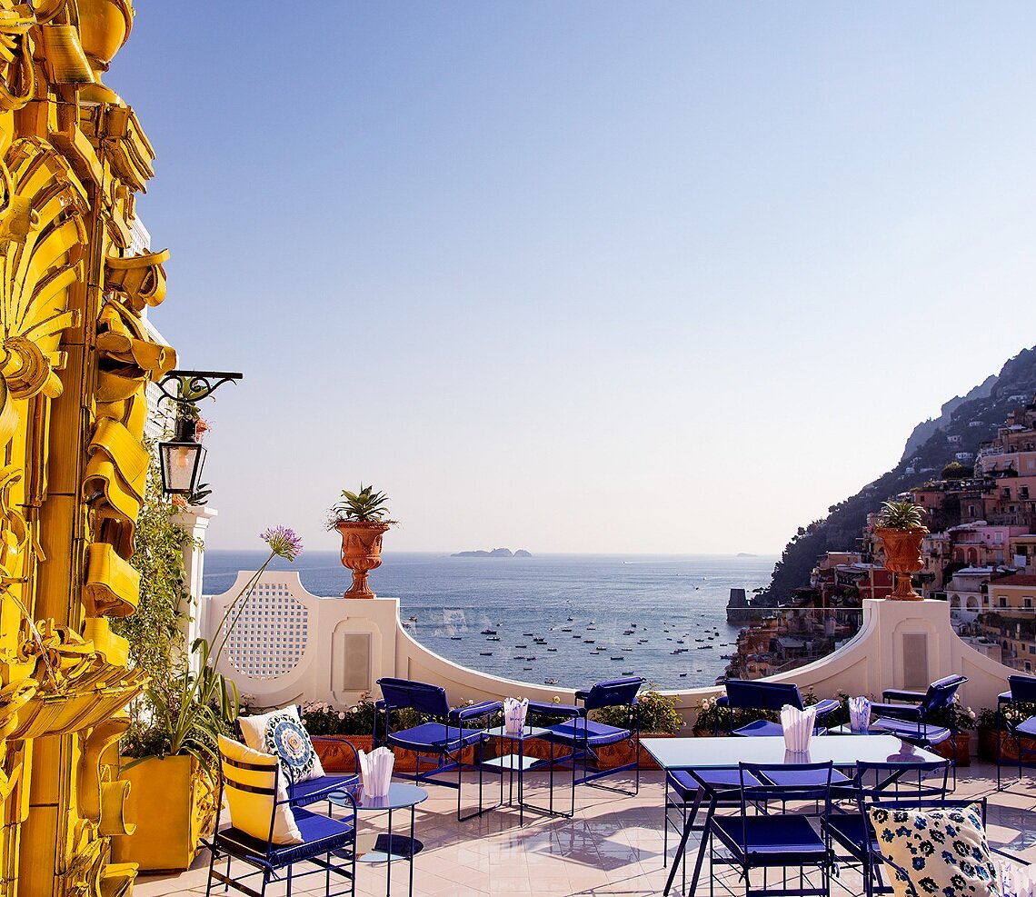 Franco's Bar, Le Sirenuse, Positano, Amalfi Coast, ITALY