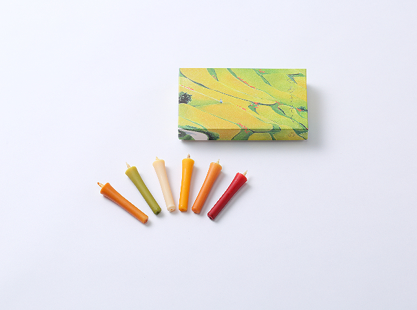 Daiyo Seasons Coloured Candles Set- Fall