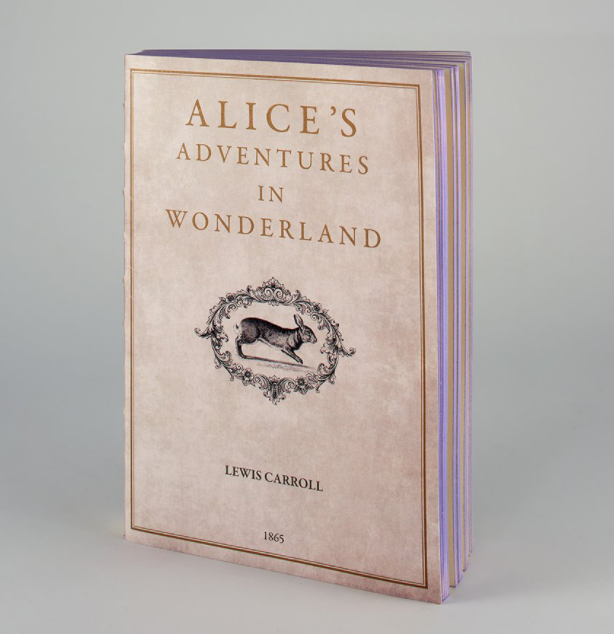 Slow Design Libri Muti Notebook-Alice's Adventures