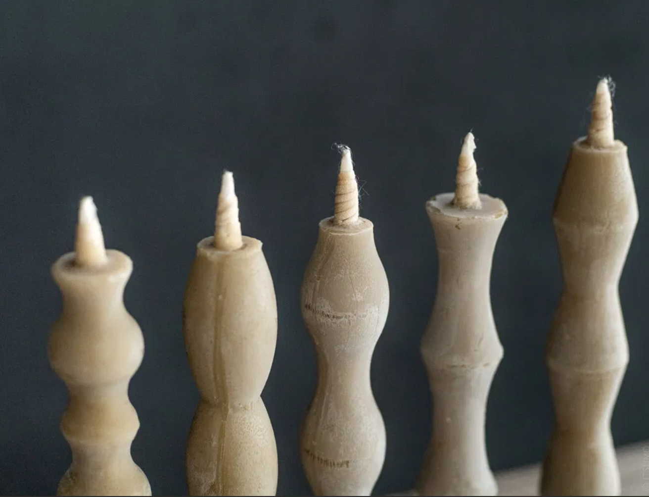 Takazawa Set of 7 TOHAKU Small and KOMA Candles Stand Small