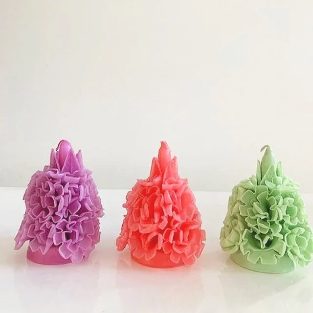 Guanajuato Pom Pom Candle Mint