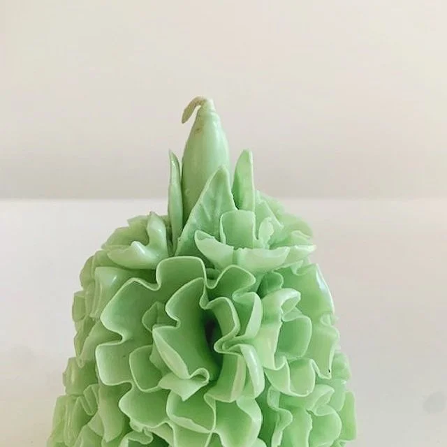 Guanajuato Pom Pom Candle Mint