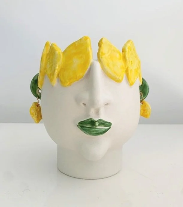 Patrizia Italiano Filomena  with Lemons Seller Vessel  