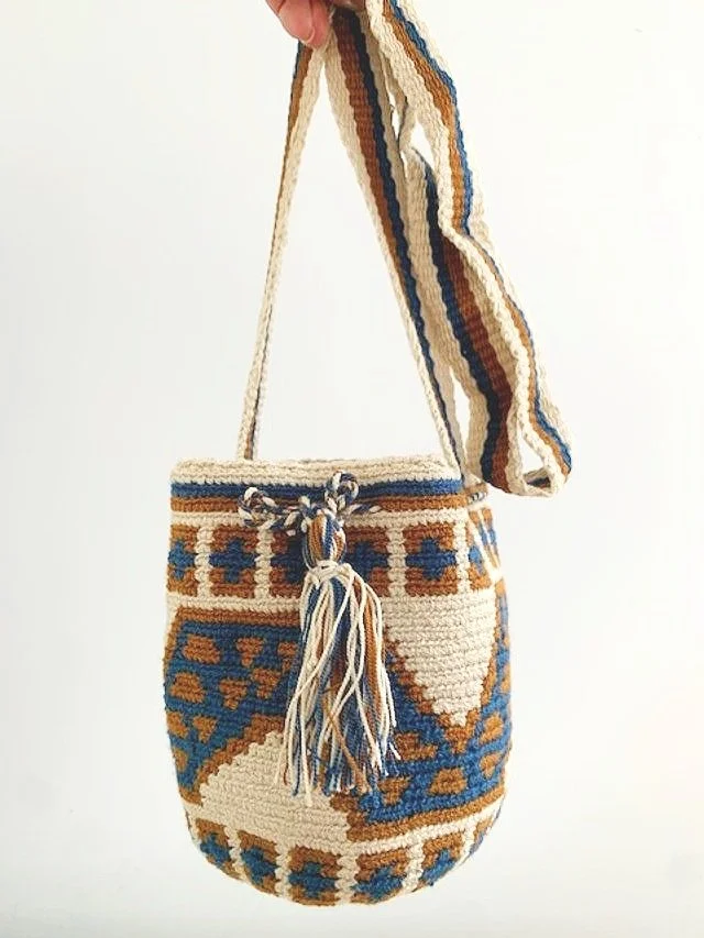 Wayuu Single Thread Baby Mochila Bag 1