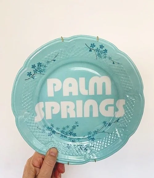 Porcelaine Uniques "Palm Springs" Wall Art