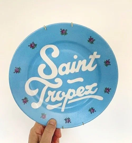 Porcelaine Uniques "Saint Tropez" Wall Art
