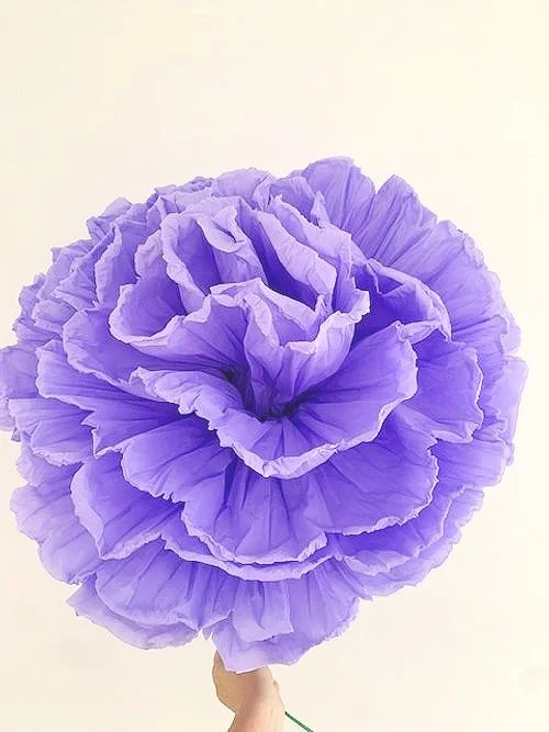 Artisan Paper Flower X Large Lilac