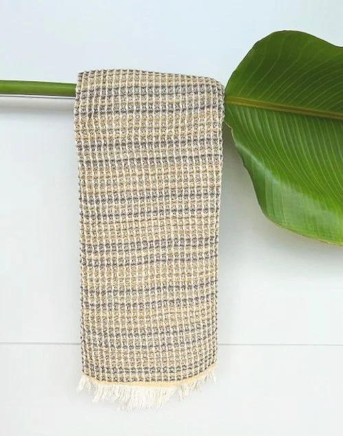 We are Weaver Turkish Towel Cinque Terre-Desert
