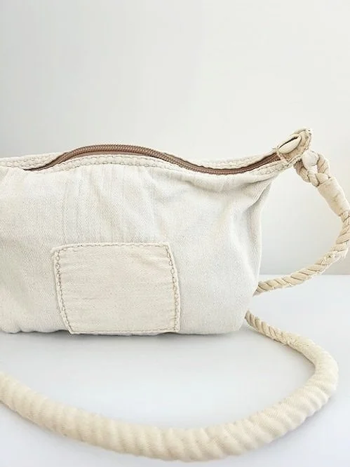 Ali Lamu Large Natural Tibet Yellow SUN Cross Body