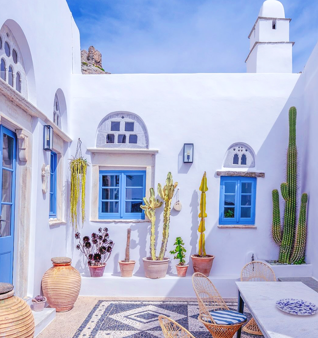 Postcards  from Xinara House, Tinos Greece