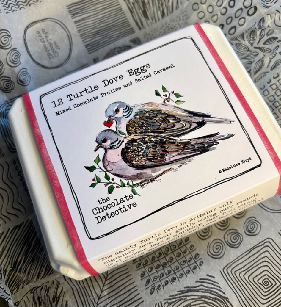 hand‑painted chocolate shells (Copy)