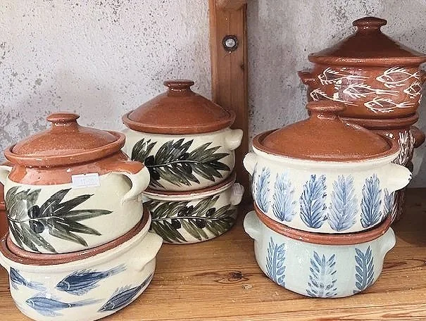 Traditional Sifnos pottery workshop with handmade Cycladic ceramics