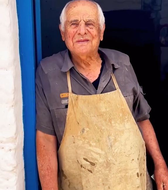 Traditional Sifnos pottery workshop with handmade Cycladic ceramics