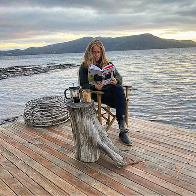 Quiet moment on Satellite Island capturing still water and soft morning light