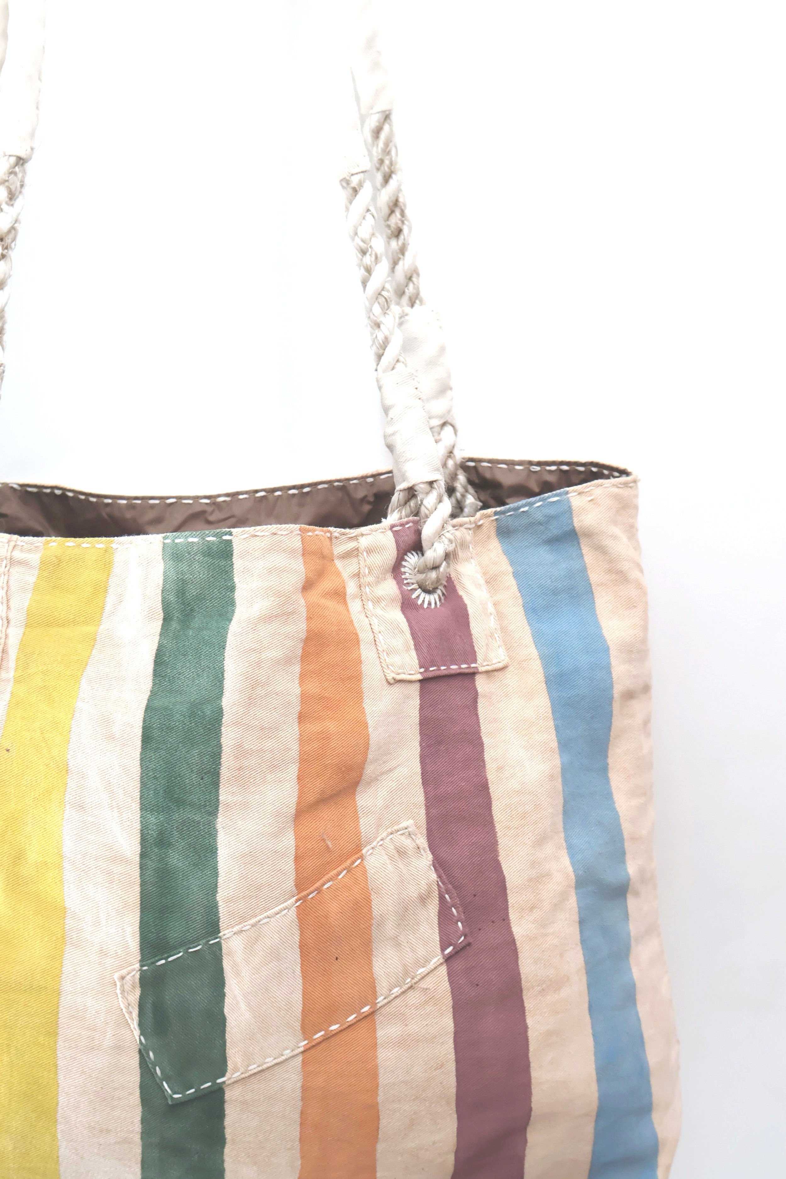 Ali Lamu X Esplora HOPE X STRIPES Dora Bag -DoubleSided