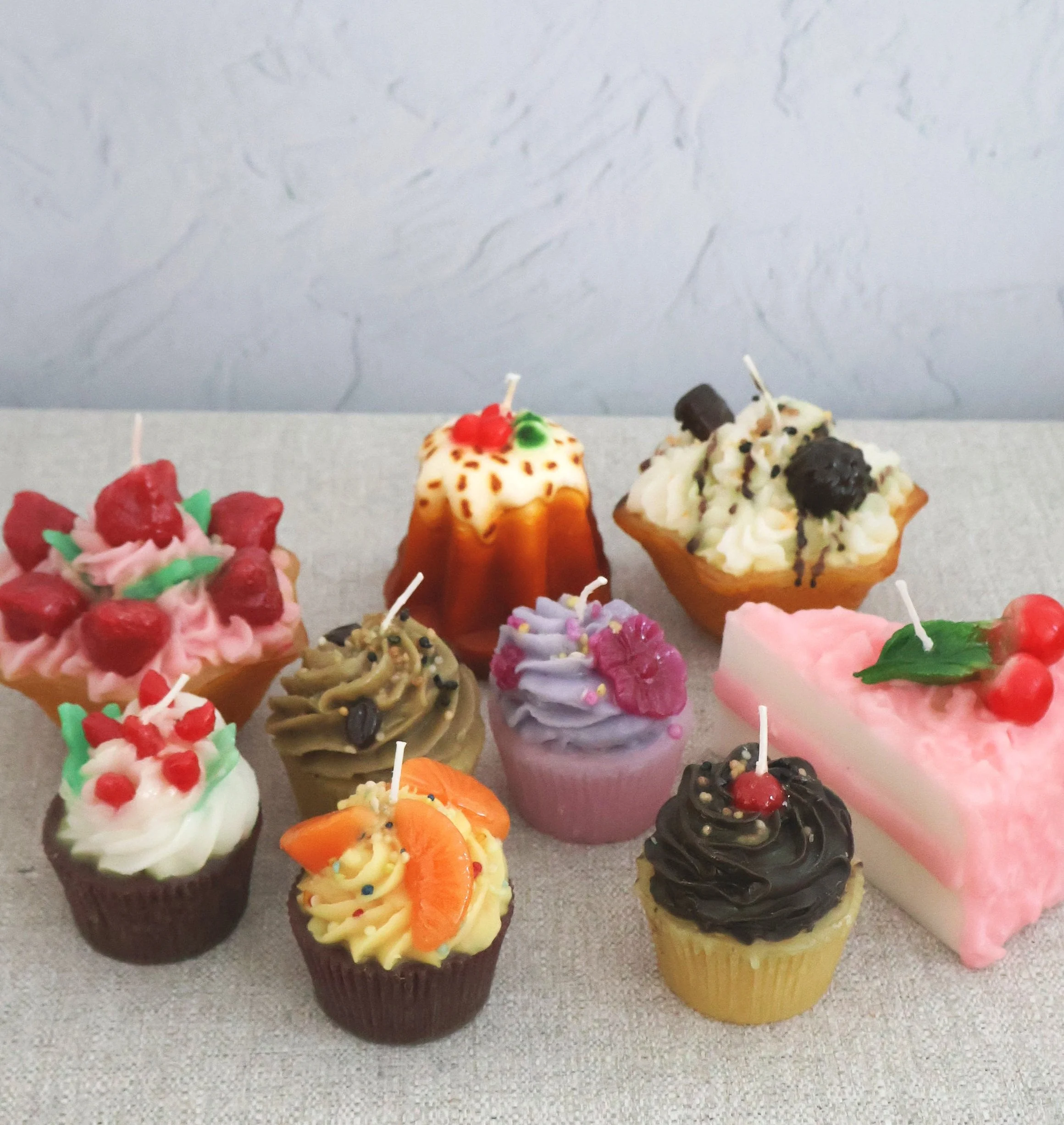 Cereria Introna Cialda Con Panna Wax Candle Strawberry