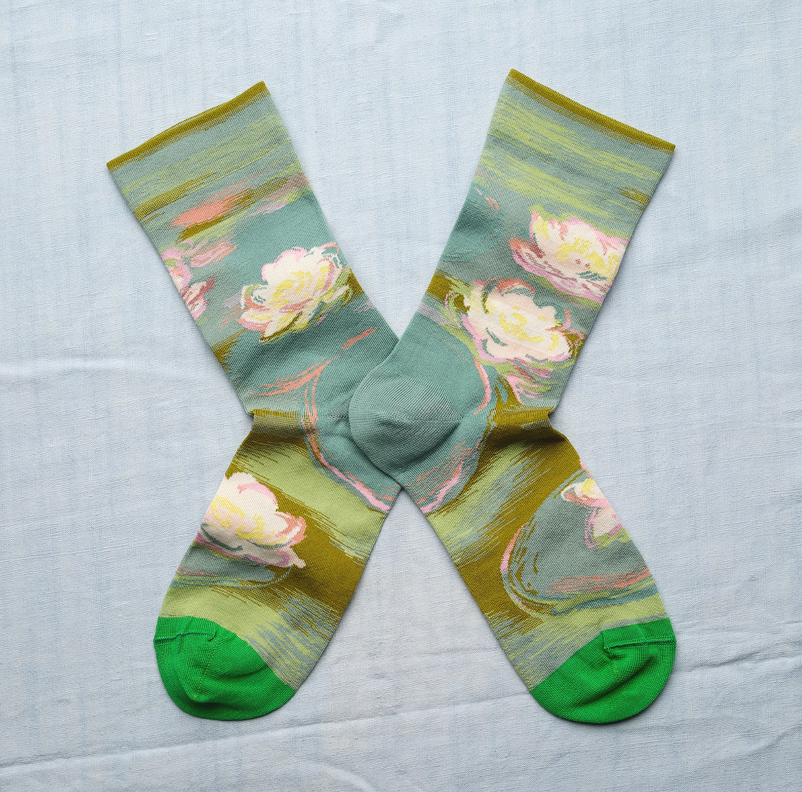 Bonne Maison Two‑Pair Gift Book -Claude Monet Nymphéas Sz 36/38