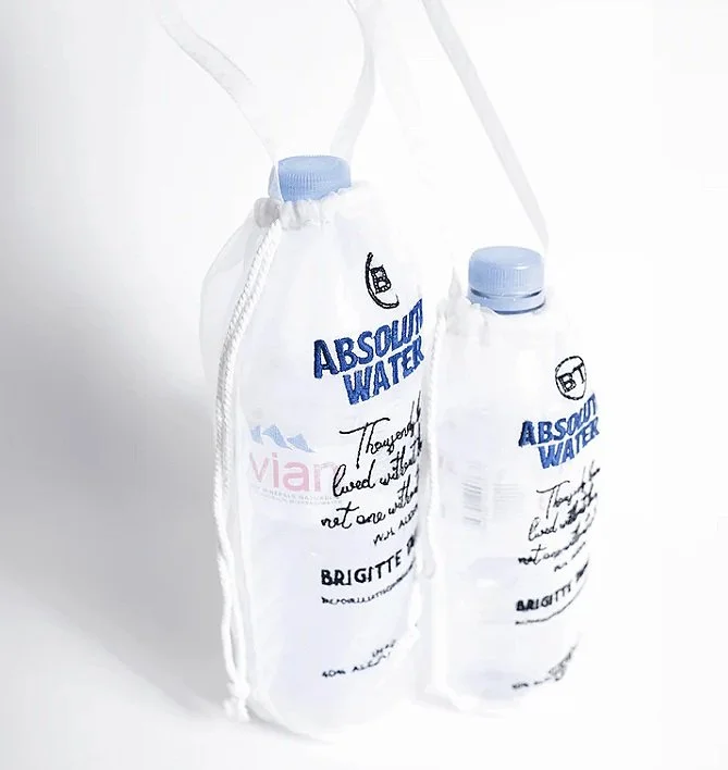 Brigitte Tanaka Absolutly Water Organza Bag