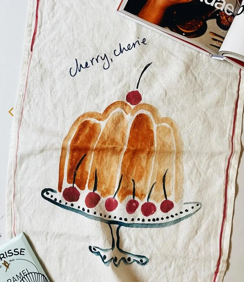 Dinette Linen Tea Towel