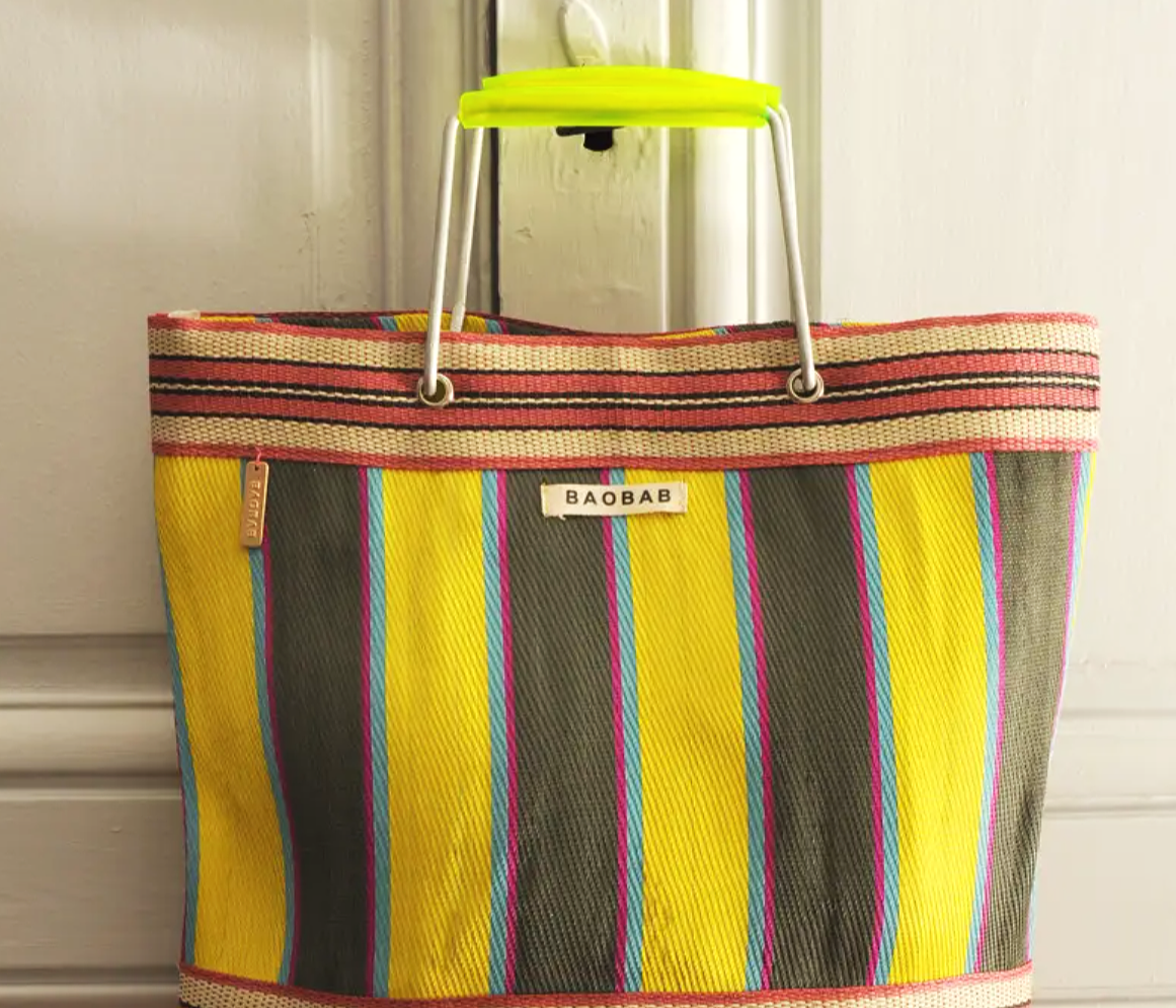 BAOBAB Lolia Nylon Tote Bag -Yellow