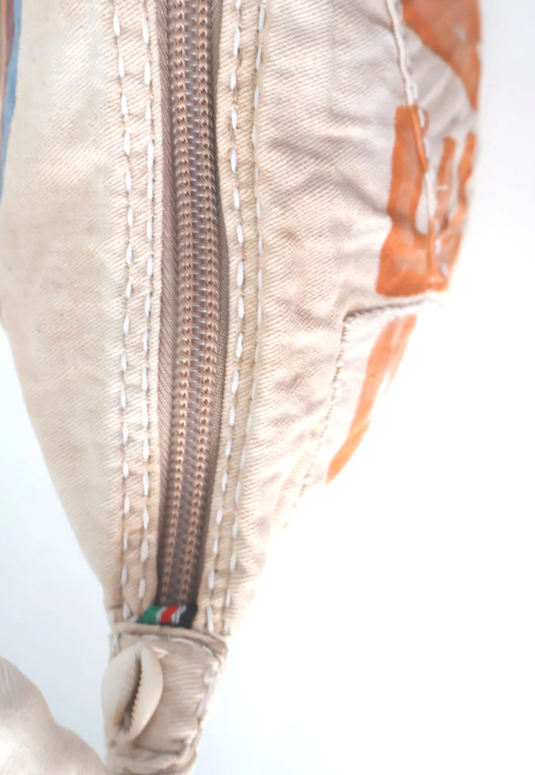 Ali Lamu X Esplora Large PEACE X RAINBOW Cross Body -DoubleSided