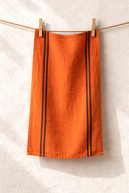 Charvet Éditions Country Tea Towel- Carotte