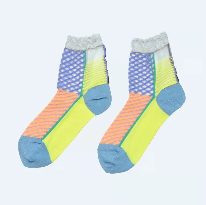 COQ Japanese Socks-Shi Ma U Ma Light Green