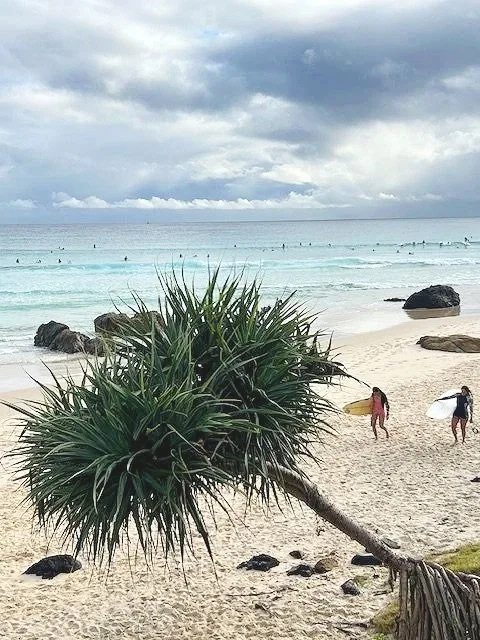Mornings at Kirra Beach