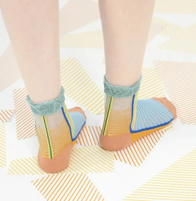 COQ Japanese Socks-Shi Ma U Ma Light Orange