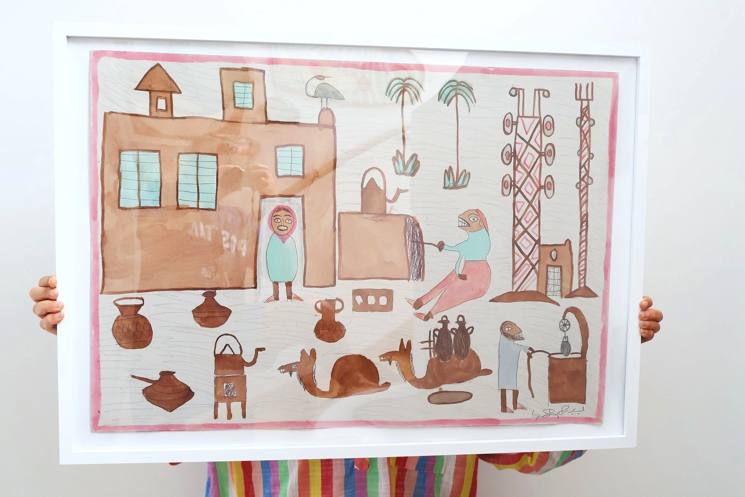 Mohamed Babahoum Original Art-Days Preparation