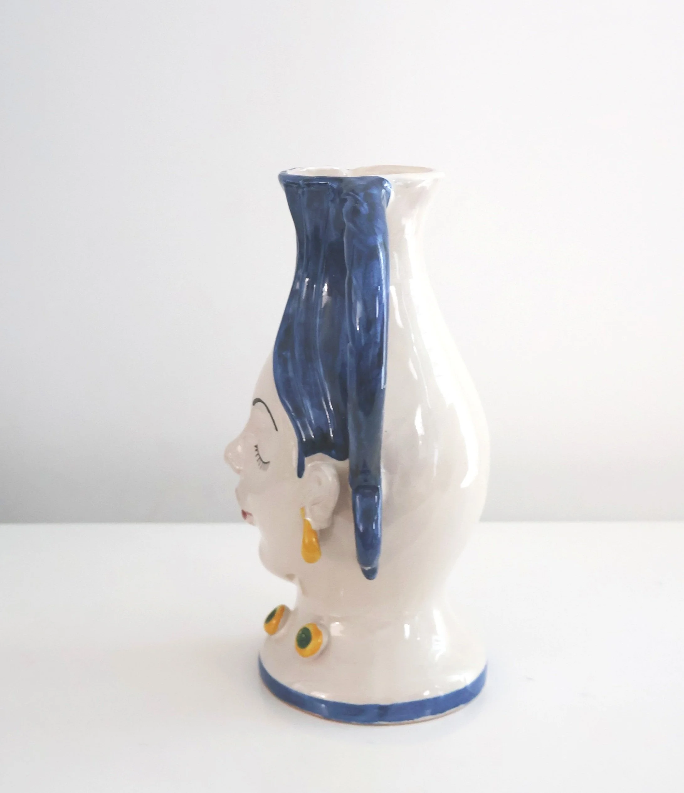 Les Ottomans Siren of Taormina Ceramic Vessel