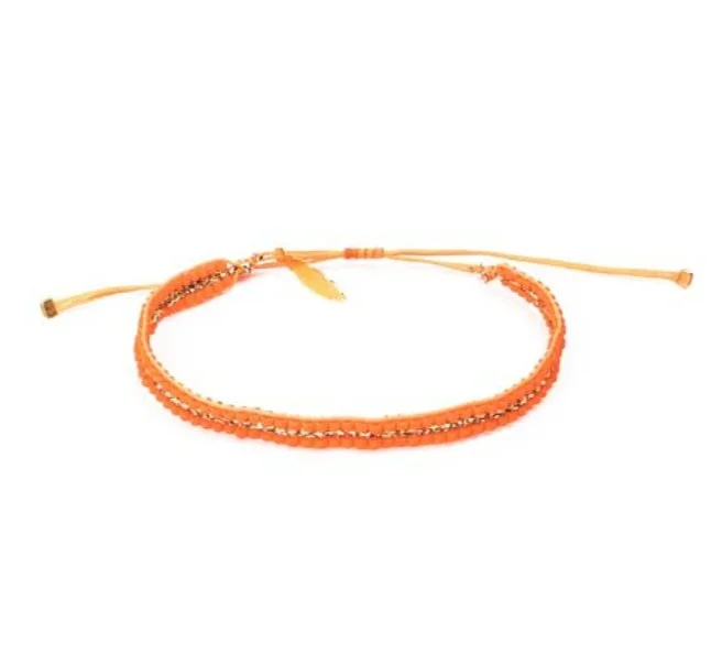 Maison Plune Etincelle Bracelet-Mandarin/Gold
