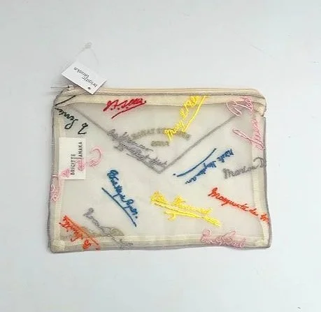 Brigitte Tanaka Signature Organza Pouch