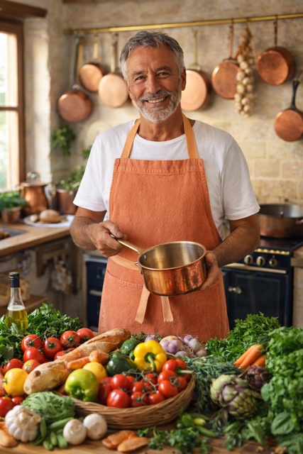 Charvet Éditions DouDou Apron- Terracotta