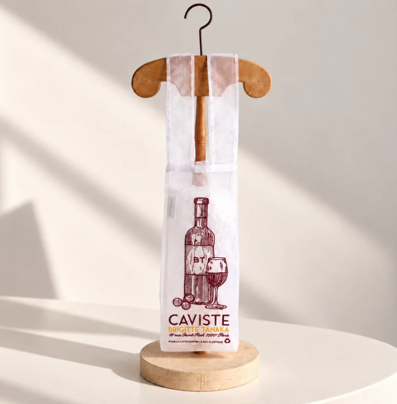 Brigitte Tanaka Caviste Wine Organza Bag
