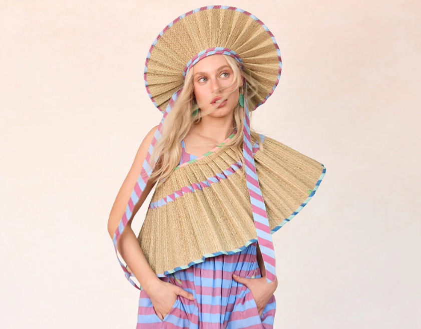 Lorna Murray Rumba Ribbons Luxe Ravello Hat- Medium