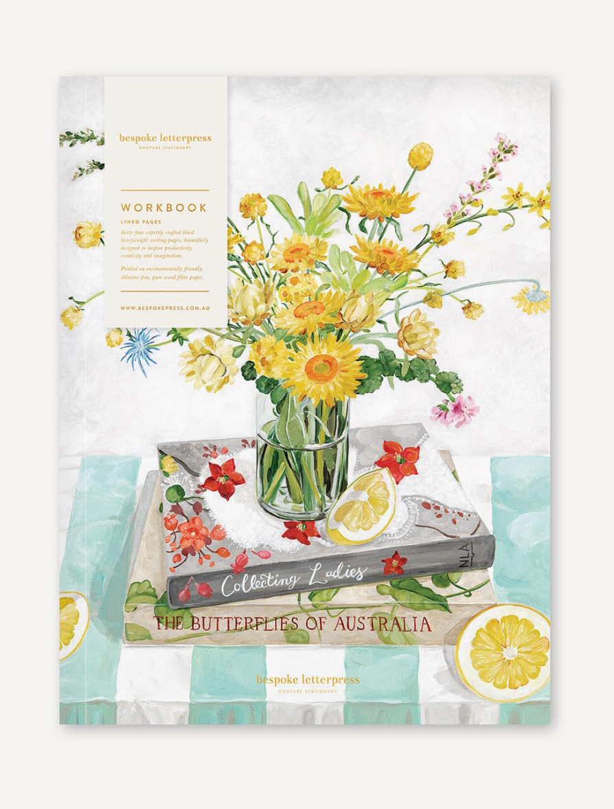 Bespoke Letterpress Native Wildflowers Workbook