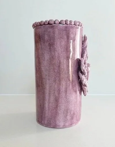 Elizabetta Carli Large Vase-Lavender