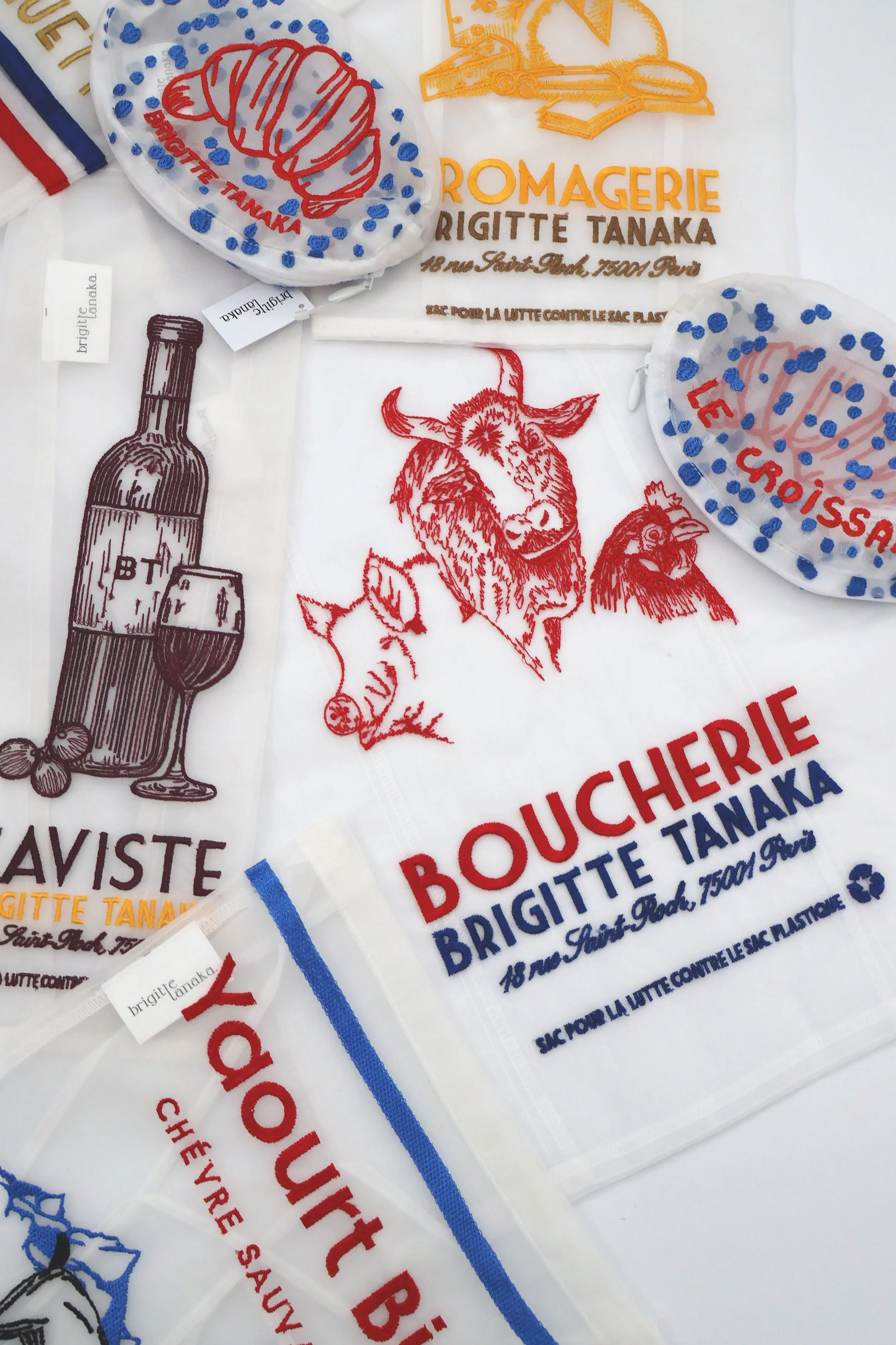 Brigitte Tanaka Organza Bag